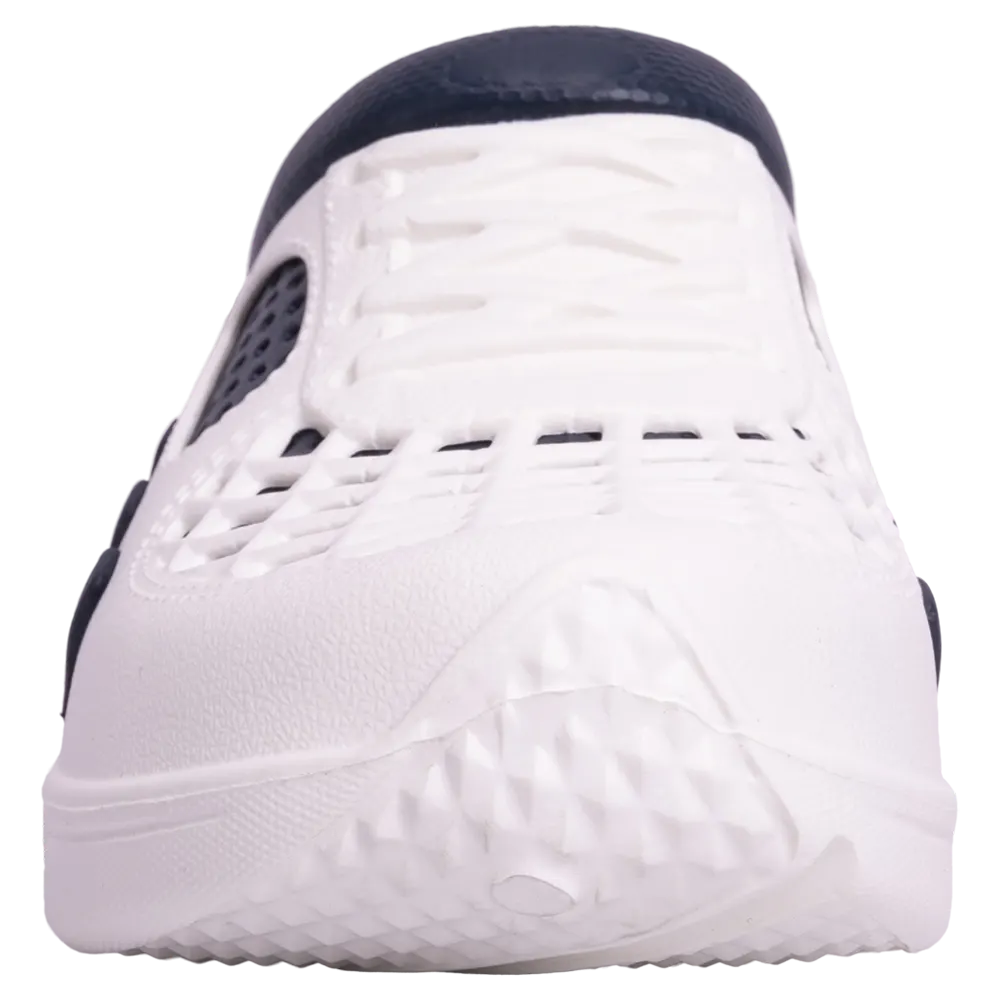 Кроссовки Kaury коралловые (бело-синий, ЭВА) р. 40/41. Фото №3 Кроссовки Kaury коралловые (бело-синий, ЭВА) р. 40/41. Фото №3