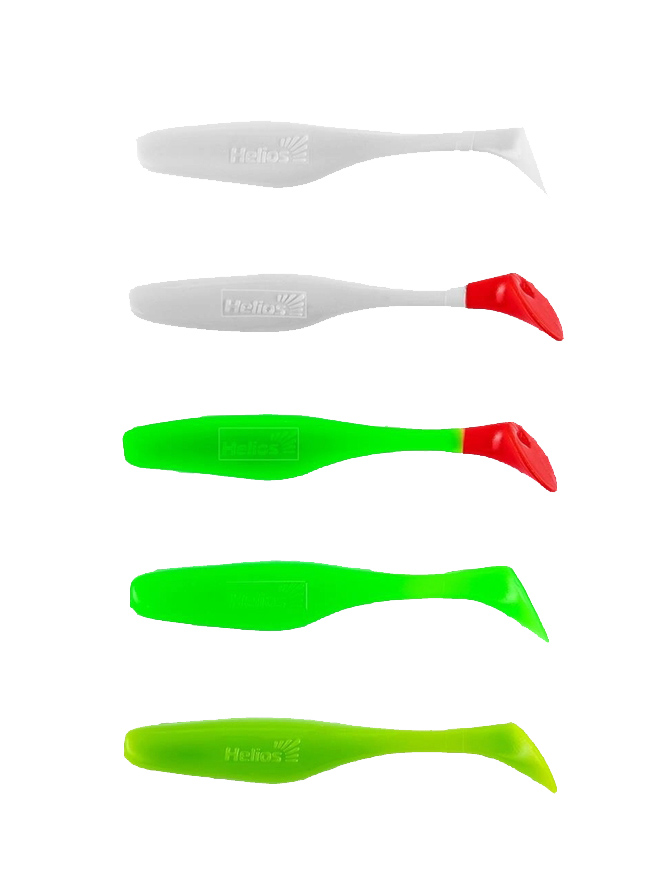 Виброхвост Helios Vigor 3,75"/9.5 см MIX 100шт. (HS-6-031-N). Фото №3 Виброхвост Helios Vigor 3,75"/9.5 см MIX 100шт. (HS-6-031-N). Фото №3