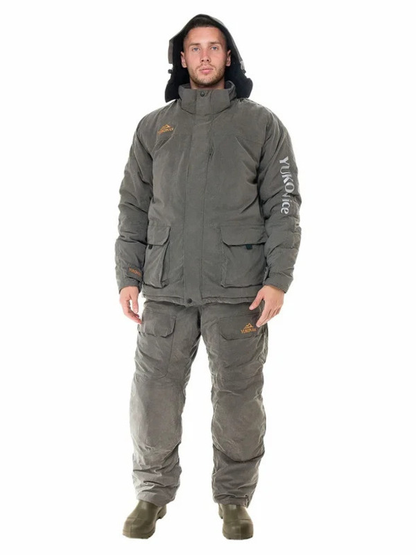 Костюм Huntsman Yukon Ice цвет Хаки ткань Finlandia р. 56-58/182-188. Фото №1 Костюм Huntsman Yukon Ice цвет Хаки ткань Finlandia р. 56-58/182-188. Фото №1