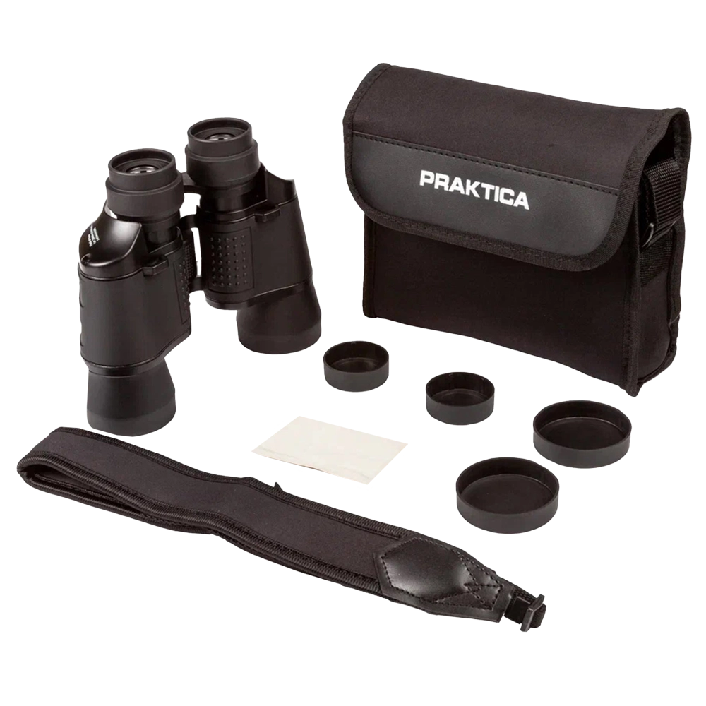Бинокль Praktica Falcon 8x40, чёрный (PRA089). Фото №4