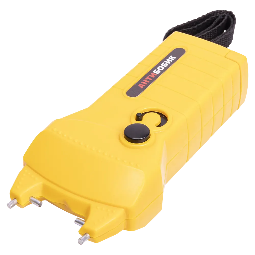 Электрический отпугиватель собак «АнтиБобик» BY желтый с батарейкой. Фото №3
