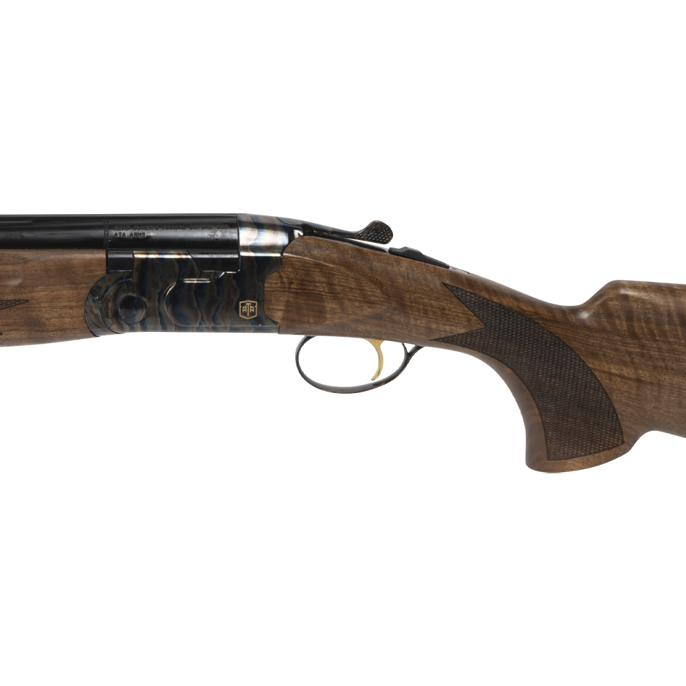 Ружье ATA SP Superior I (сталь, цветная калка), 12/76, 760 мм, орех класс 2, кейс . Фото №8