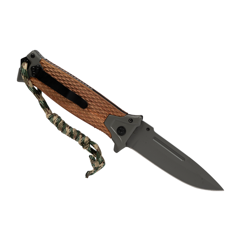 Нож туристический "Browning" 364К, клинок нержавеющая сталь , рукоять G10 (коричневый) (Ярхант). Фото №4