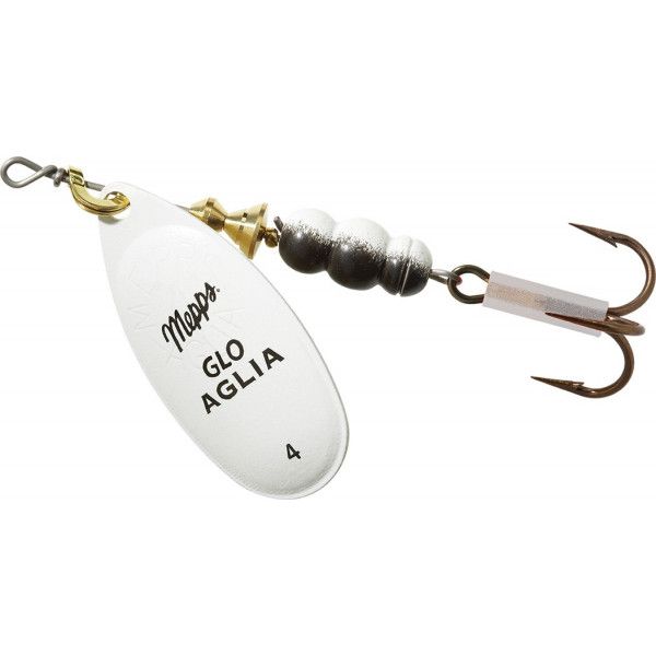 Блесна вращающаяся Mepps AGLIA FLUO, 4, Phosphor. Фото №2