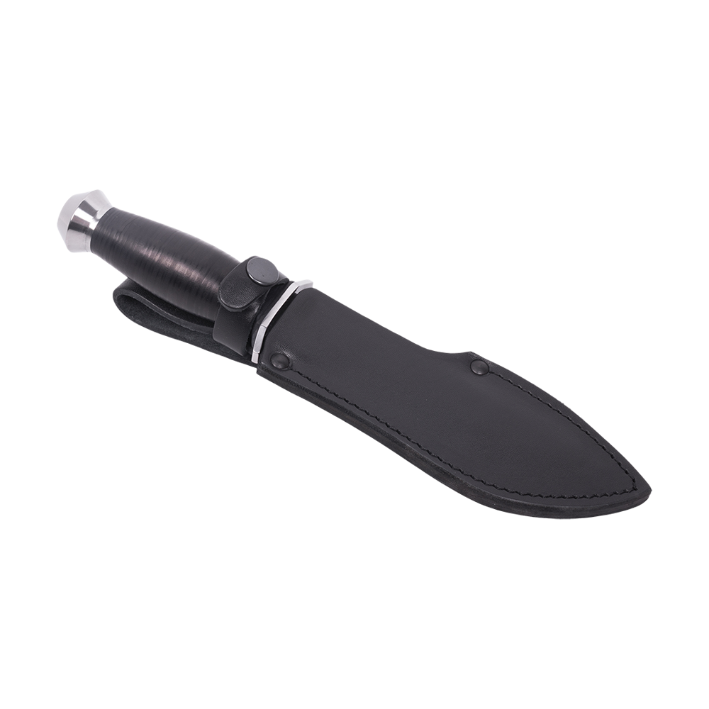 Нож Кизляр "Легионер" AUS-8 (рукоять наборная кожа, чехол кожа). Фото №1 Нож Кизляр "Легионер" AUS-8 (рукоять наборная кожа, чехол кожа). Фото №1