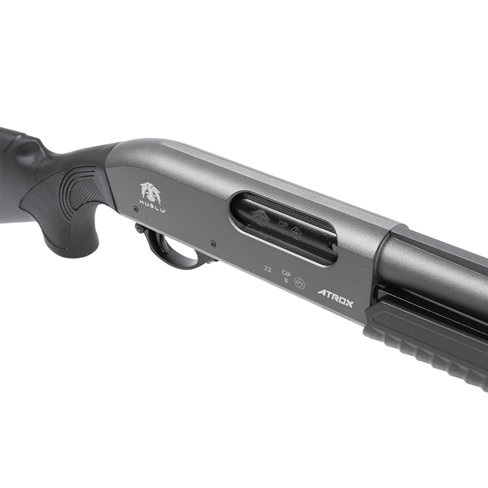 Ружье Huglu Atrox Standart GREY 2 12x76 PUMP ACTION SHOTGAN L510 7+1 5СМЧ,ключ,мушка. Фото №4
