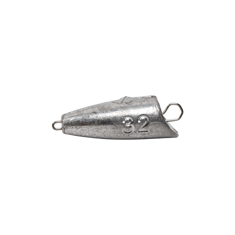 Груз "Пуля" разборная ухо -0,8мм, 32гр.. Фото №1