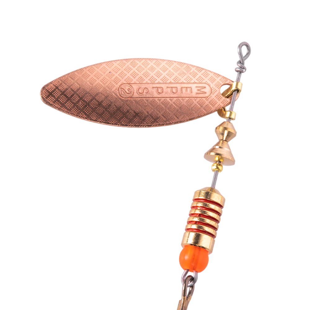 Блесна вращающаяся Mepps Aglia №2, 4,5гр, цвет (Copper) медь. Фото №2