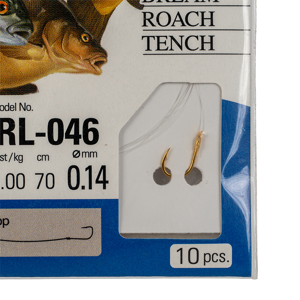 Крючок с поводком Owner RL-046 12-0.14. Фото №2