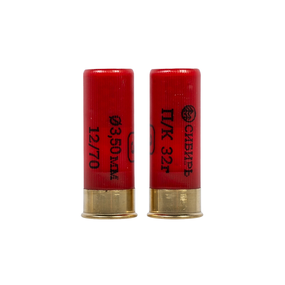 Патрон СИБИРЬ 12/70 охотничий дробовой 32г №3 (в пачке 25 шт) (в коробке 250шт). Фото №4