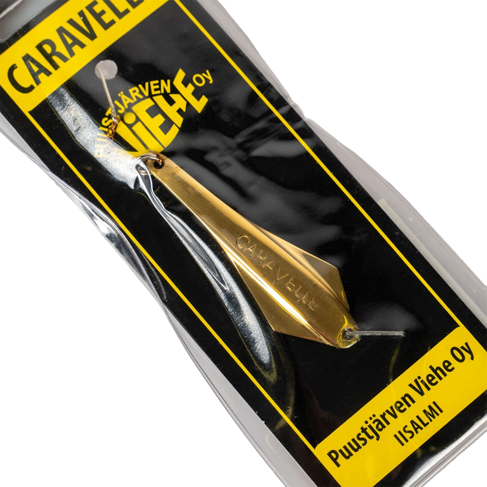 Блесна Puustjarven Caravelle 60мм, 8гр, цвет (Hop/Mes) цепочка-крючок. Фото №3