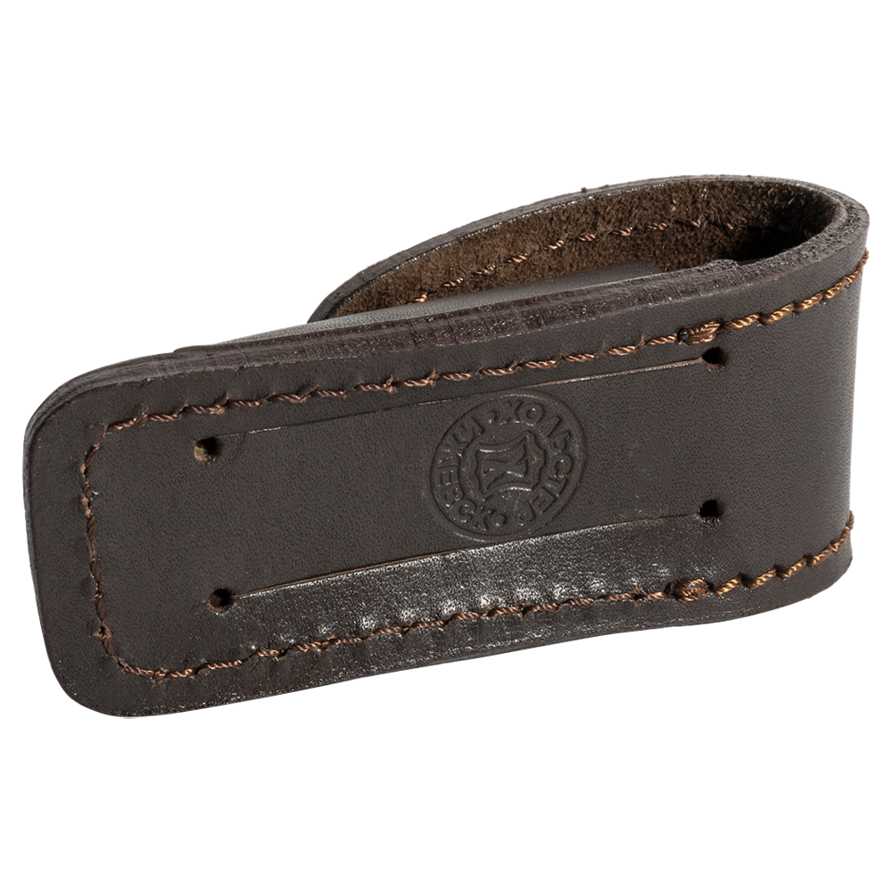 Чехол для ножа «Викторинокс» (м) (кожа, коричневый) (Хольстер). Фото №2 Чехол для ножа «Викторинокс» (м) (кожа, коричневый) (Хольстер). Фото №2