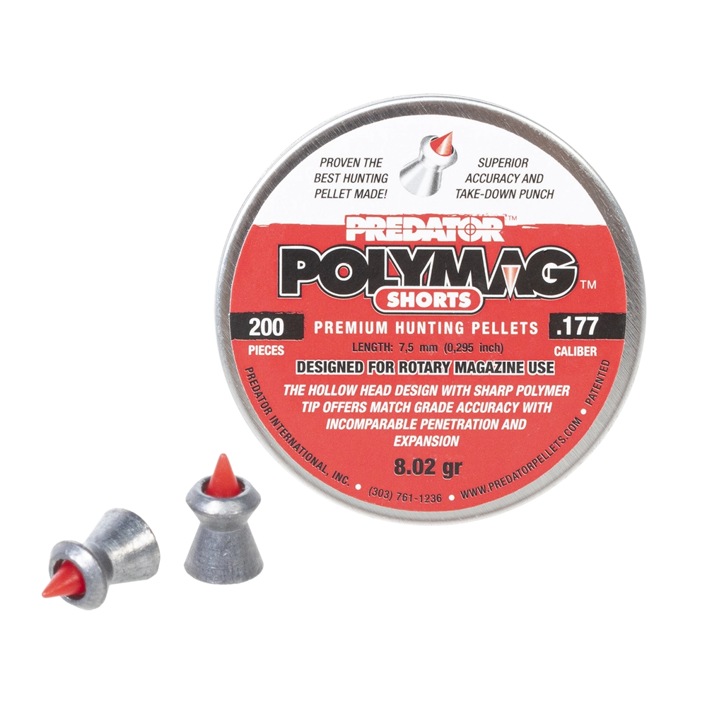 Пуля пневматическая "JSB Polymag", калибр 4,5мм (177 калибр), 0,52гр, 8,02gr (200 шт) (в коробке 100 шт). Фото №1 Пуля пневматическая "JSB Polymag", калибр 4,5мм (177 калибр), 0,52гр, 8,02gr (200 шт) (в коробке 100 шт). Фото №1