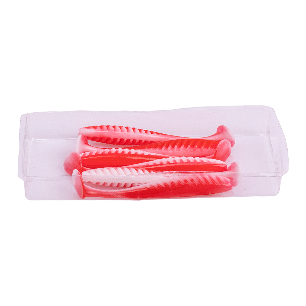 Силиконовая приманка FORMAT PIONEER 74mm, цвет F02, (6шт). Фото №4