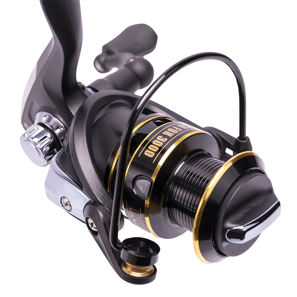 Катушка Inquisitor BLACK FOX 3000 5.1:1,9+1 (подшипников+шпуля). Фото №4