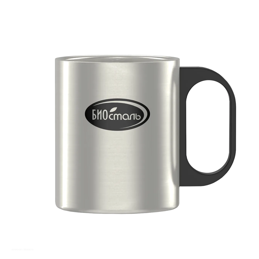 Термокружка BIOSTAL NM-300B (0,3л, пластиковая ручка) . Фото №1