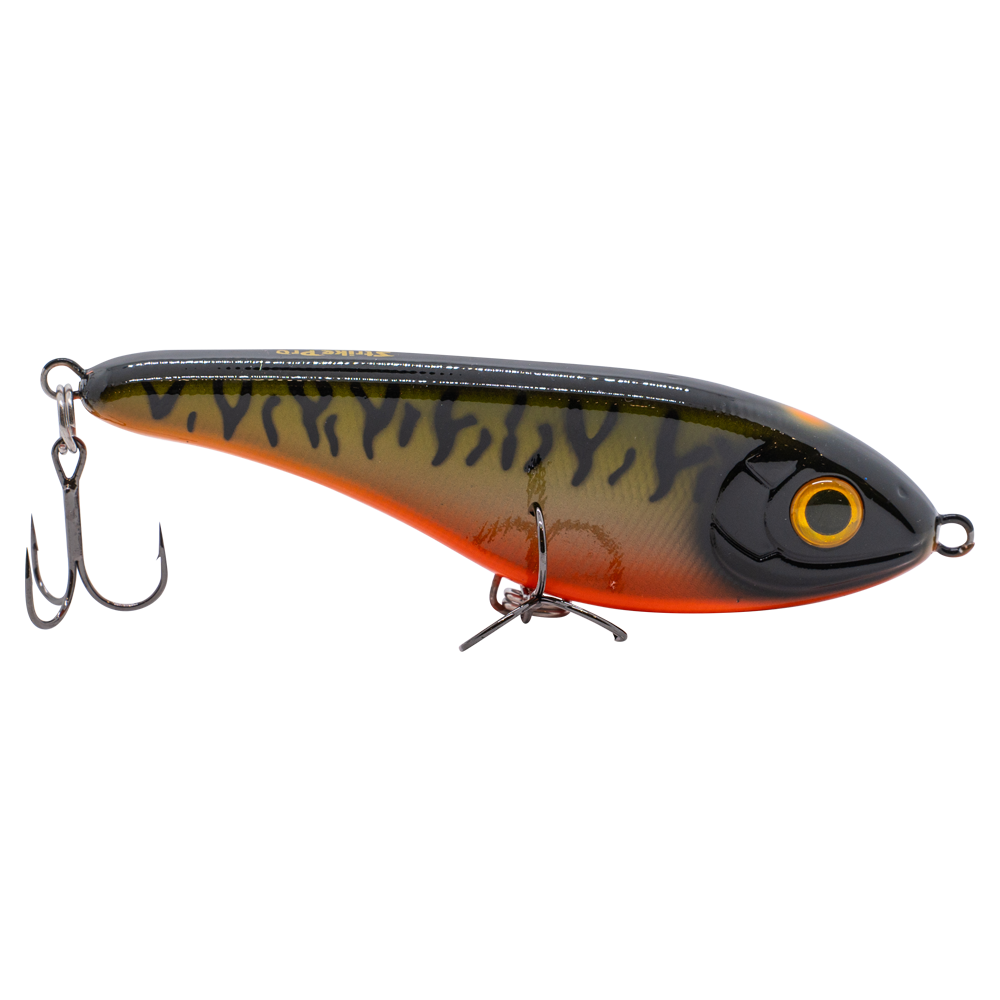 Воблер Strike Pro Buster Jerk II Shallow Runner 120мм, 37гр, 0,3м-2,0м, цвет EG-049#C622F. Фото №1 Воблер Strike Pro Buster Jerk II Shallow Runner 120мм, 37гр, 0,3м-2,0м, цвет EG-049#C622F. Фото №1