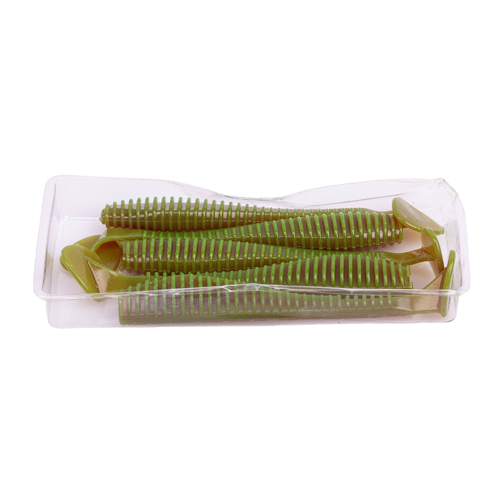 Силиконовая приманка FORMAT DIPLOMAT 100mm, цвет F22, (5шт). Фото №4