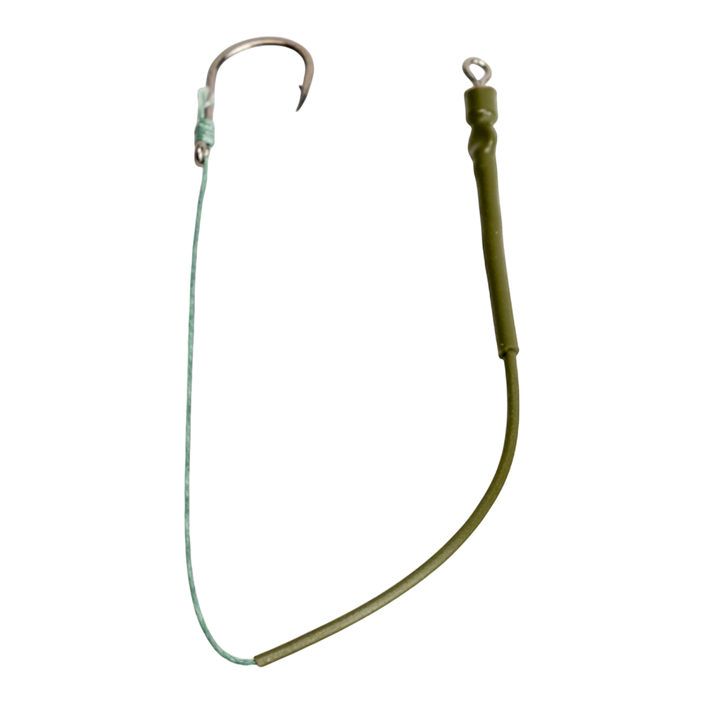 Поводок отводной нижний крючок № 4, уп. 2шт. Фото №2