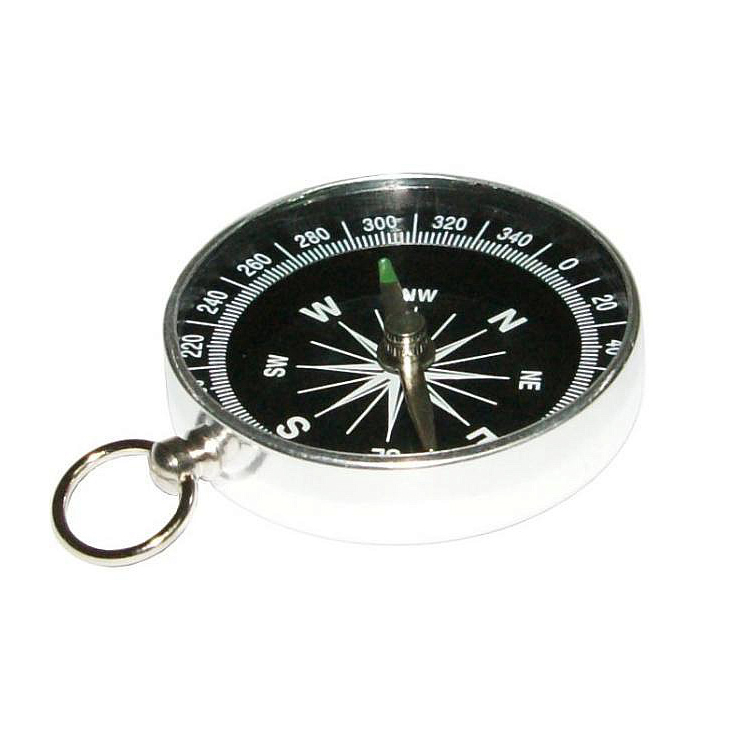 Компас G 44-2, круглый, металлический. Фото №1
