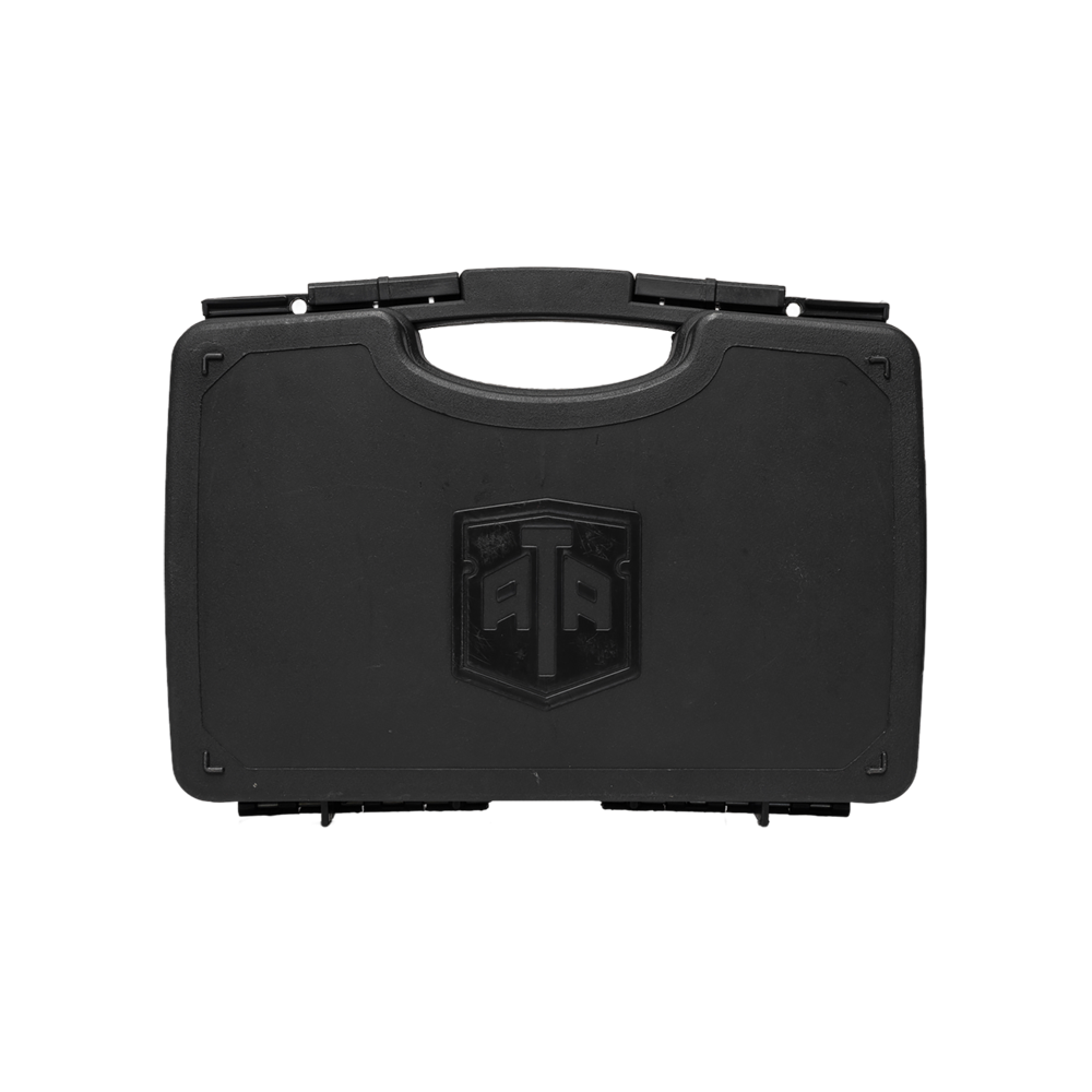 Пистолет АТА9 калибр 9*19 мм, Bosphorus, голубой затвор, черная рамка. Фото №3 Пистолет АТА9 калибр 9*19 мм, Bosphorus, голубой затвор, черная рамка. Фото №3