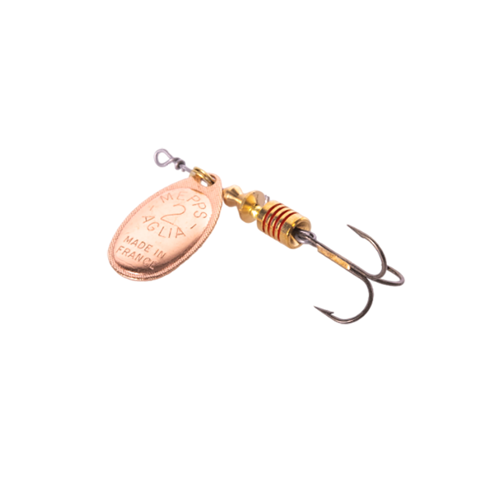Блесна вращающаяся Mepps Aglia Long №2, 7гр, цвет (Copper) медь. Фото №1