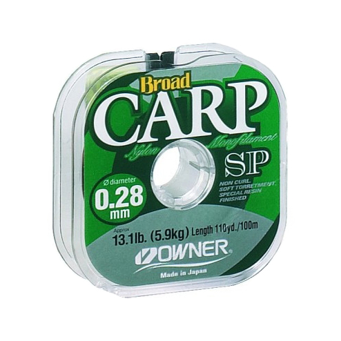 Леска Owner Broad Carp Special 100м 0,30мм. Фото №1 Леска Owner Broad Carp Special 100м 0,30мм. Фото №1