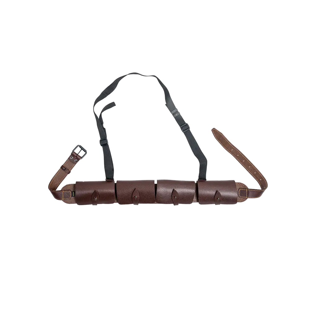 Патронташ закрытый 20х12 "Хольстер-Эконом" (кожа) (Хольстер). Фото №2