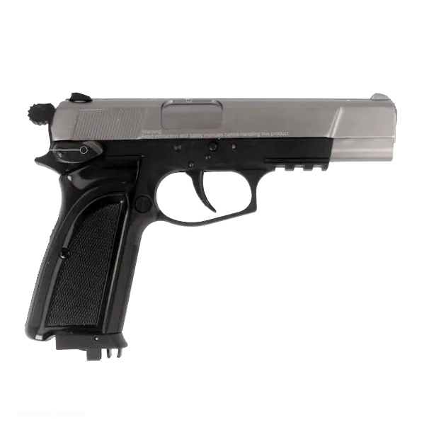Пистолет пневматический EKOL ES P66 FUME, (никель) калибр 4,5 мм, 3 Дж. Фото №1