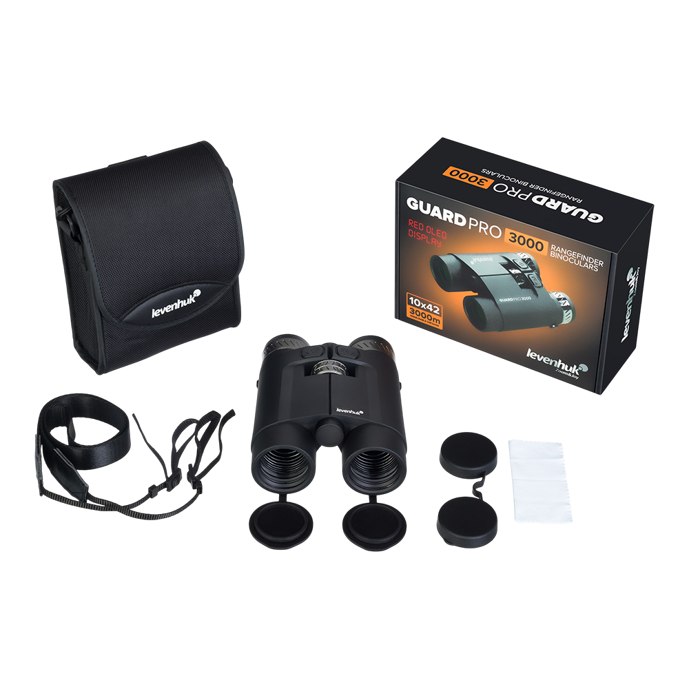 Бинокль с дальномером Levenhuk Guard PRO 3000. Фото №3