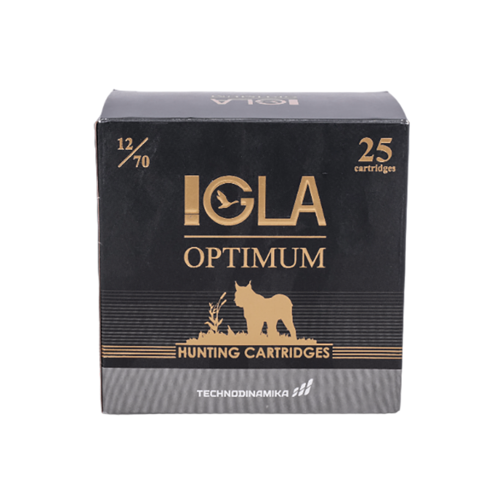 Патрон "Игла-Оптимум" 12/70 № 4 32 гр. (в пачке 25шт, короб.,250). Фото №1 Патрон "Игла-Оптимум" 12/70 № 4 32 гр. (в пачке 25шт, короб.,250). Фото №1