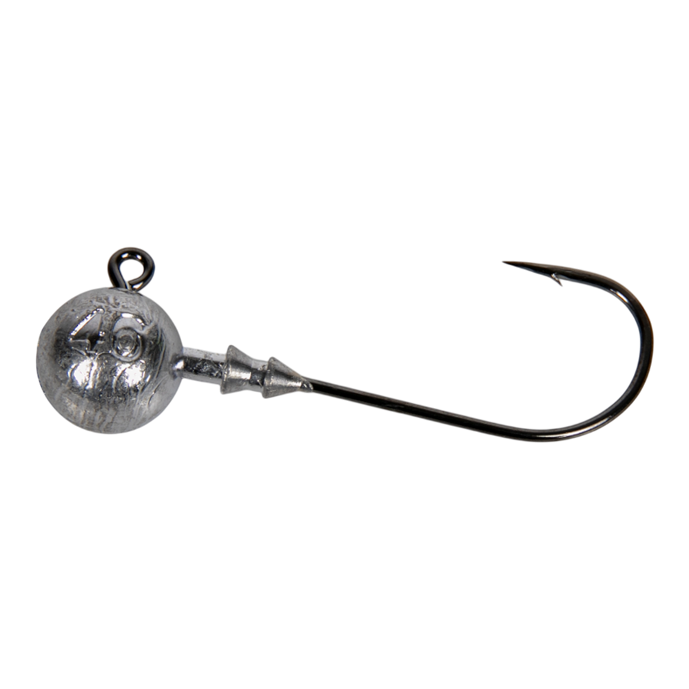 Джиг Головка Корея ковка Крюк 8/0 черный никель 46гр TritOn (уп. 3шт). Фото №1