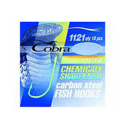 Крючок "Crystal" NSB-12 1121 (10шт) (Cobra). Фото №2