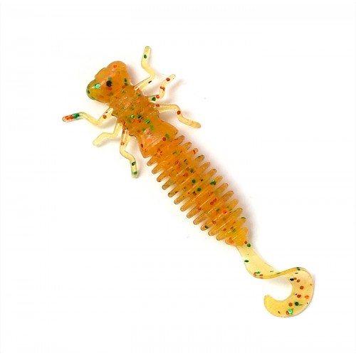 Приманка силиконовая Fanatik Larva 2" 50мм, (8шт. упак.) цвет 009. Фото №1