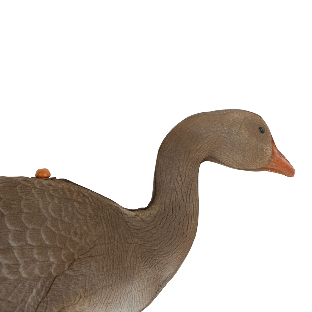 Муляж Гусь гуменник, отдыхающий, вид-2 (прямосмотрящий)  (надувной). Фото №3