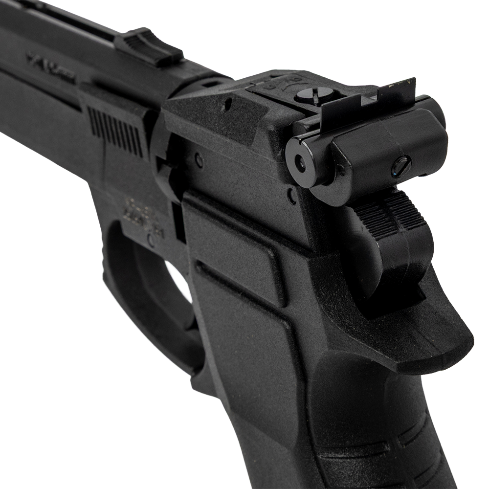 Пистолет пневматический МР-651К-29 газобаллонный спортивный, целик калибр 4.5. Фото №8