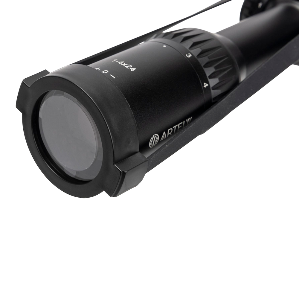 Прицел оптический ARTELV CRS 1-4x24 SFP, 30mm, с подсветкой. Фото №6