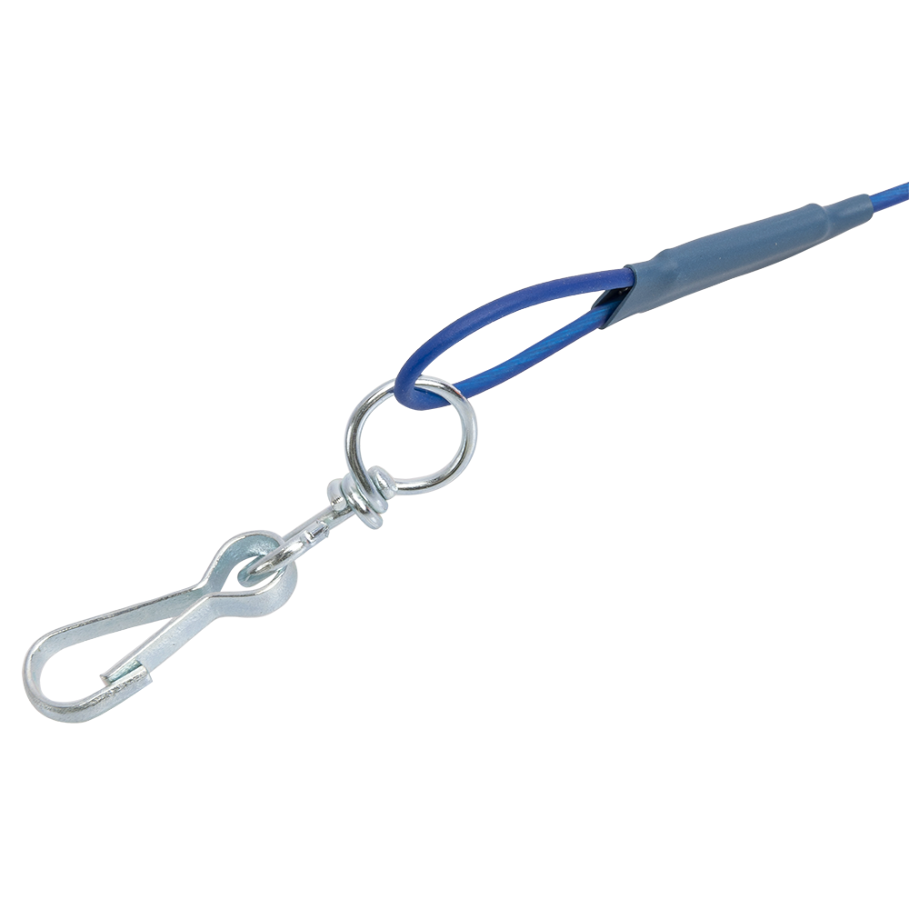 Кукан металлический (трос) с поплавком 7-ти карабиновый. Фото №3 Кукан металлический (трос) с поплавком 7-ти карабиновый. Фото №3