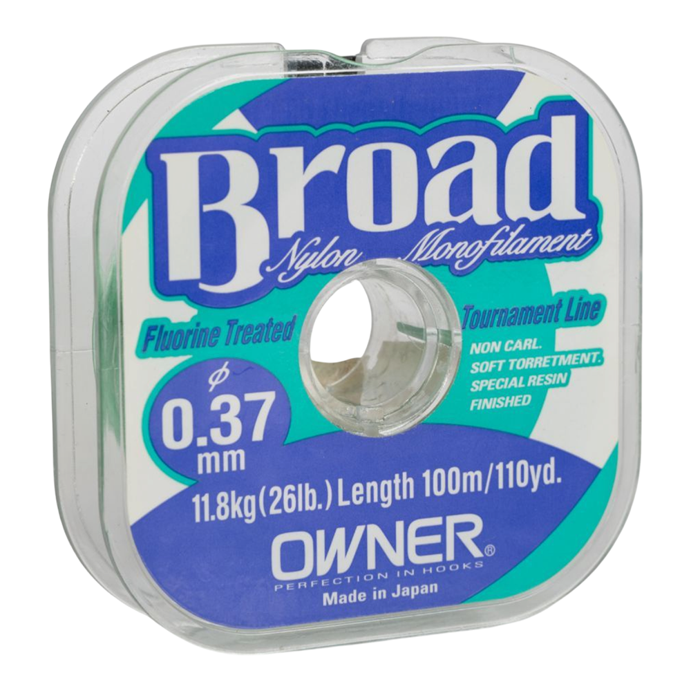 Леска OWNER Broad 100м 0,37мм. Фото №1 Леска OWNER Broad 100м 0,37мм. Фото №1