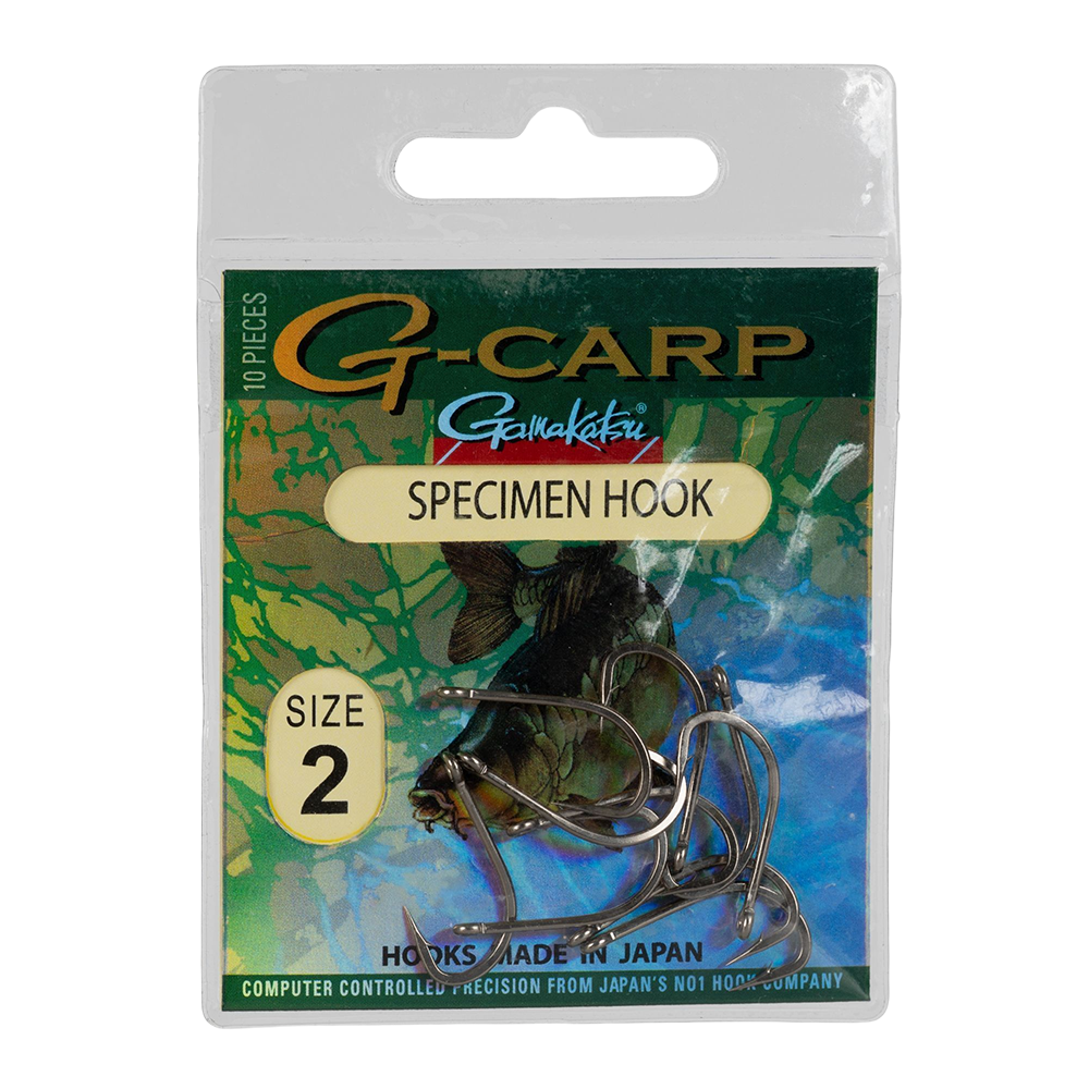 Крючок Gamakatsu Hook G-CARP Specimen №02. Фото №1 Крючок Gamakatsu Hook G-CARP Specimen №02. Фото №1