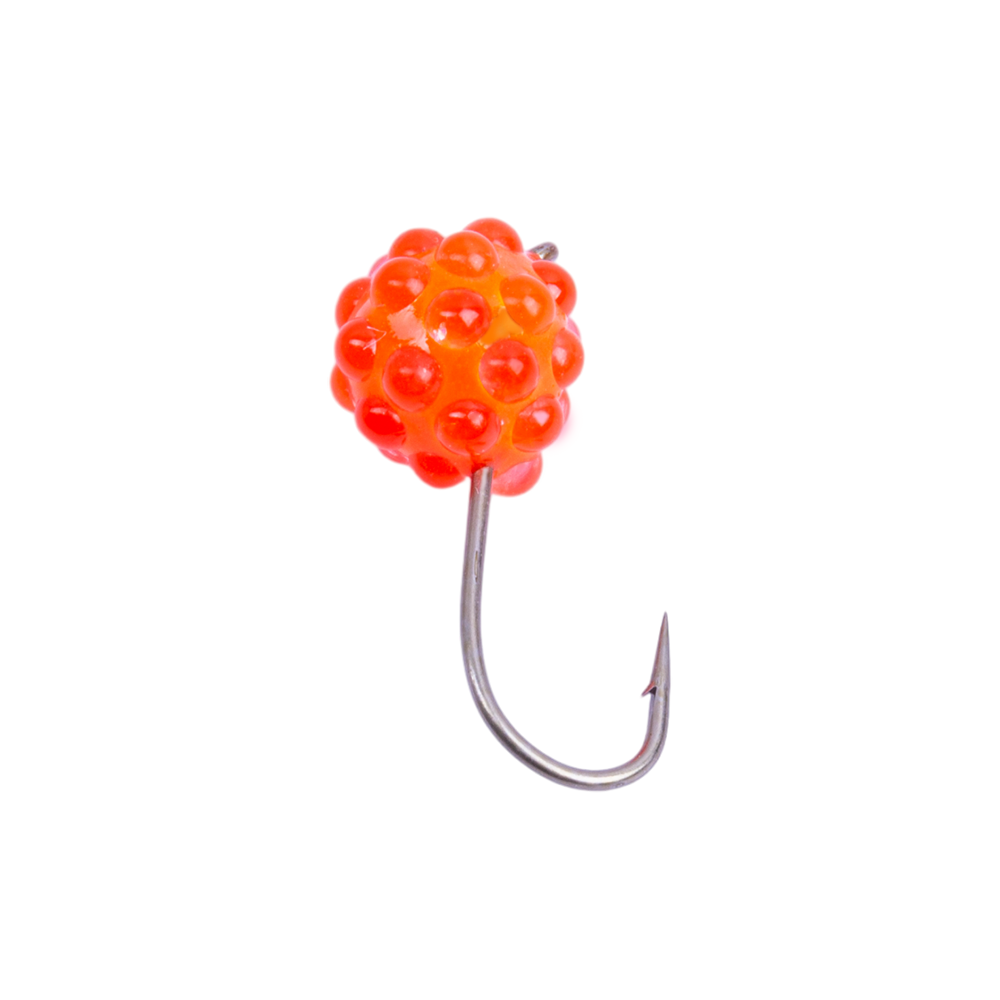 Мормышка вольфрамовая Shark "Икринка" d3мм, крючок №12, шарик, цвет (882F). Фото №1 Мормышка вольфрамовая Shark "Икринка" d3мм, крючок №12, шарик, цвет (882F). Фото №1