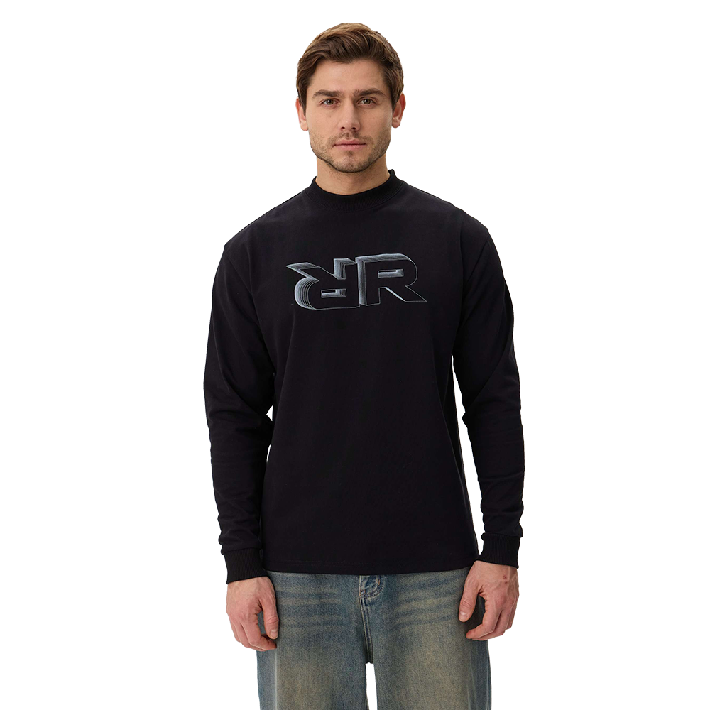 Футболка мужская с длинным рукавом Remington RR Вlack р. 2XL. Фото №2