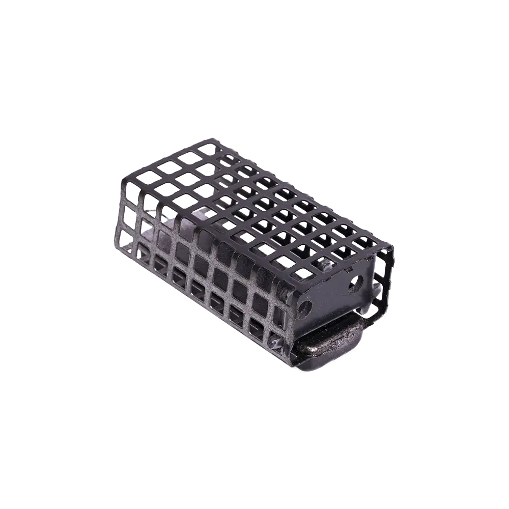 Кормушка окрашенная (черная) "FISH GOLD"-2 с дном 140гр. Фото №3