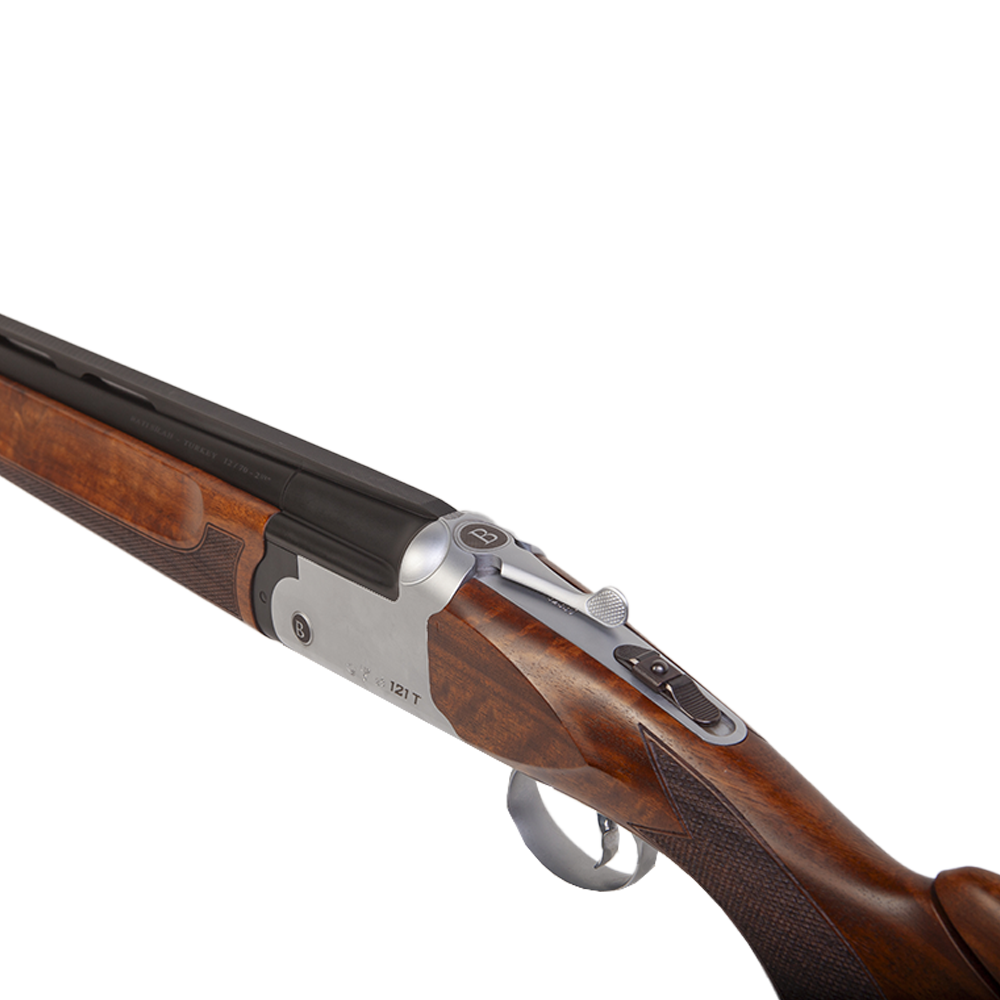 Ружье Batsas 121T калибр 12Х70, L-760 (серебристый ресивер, высокая планка). Фото №6