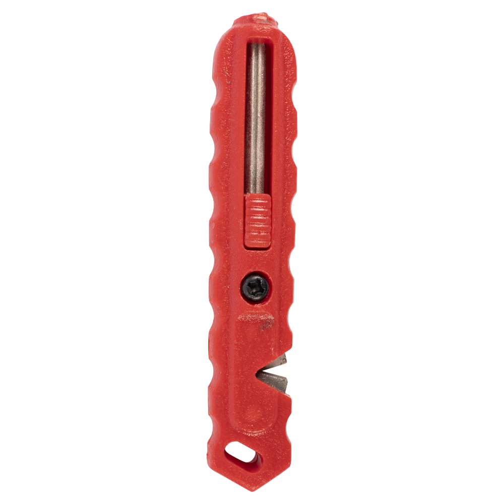 Точилка для крючков Namazu выдвижная с ножеточкой, 90х15х6 мм/400/. Фото №1