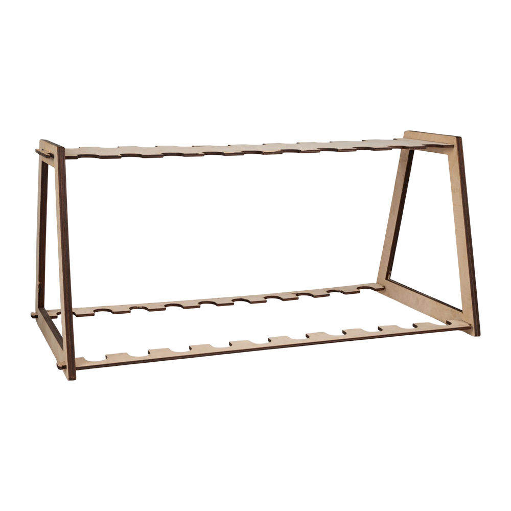 Стойка для зимних удилищ, по 20шт,. разборная из фанеры. Фото №2