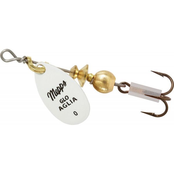 Блесна вращающаяся Mepps Aglia Fluo, 0, Prosphor. Фото №1 Блесна вращающаяся Mepps Aglia Fluo, 0, Prosphor. Фото №1