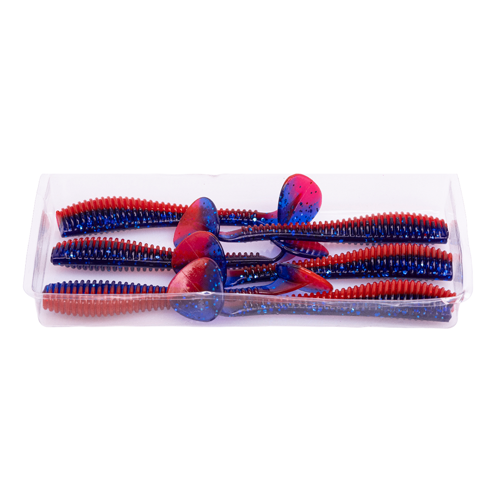 Силиконовая приманка FORMAT DIPLOMAT 74mm, цвет F18, (6шт). Фото №4