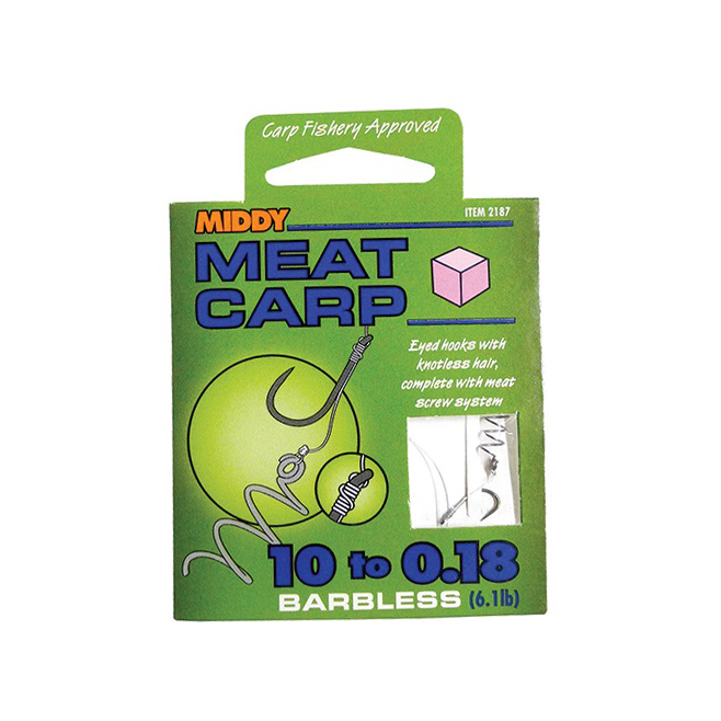 MIDDY Match Hair H.T.N. 12-0.20 Крючок с поводком (6шт). Фото №2