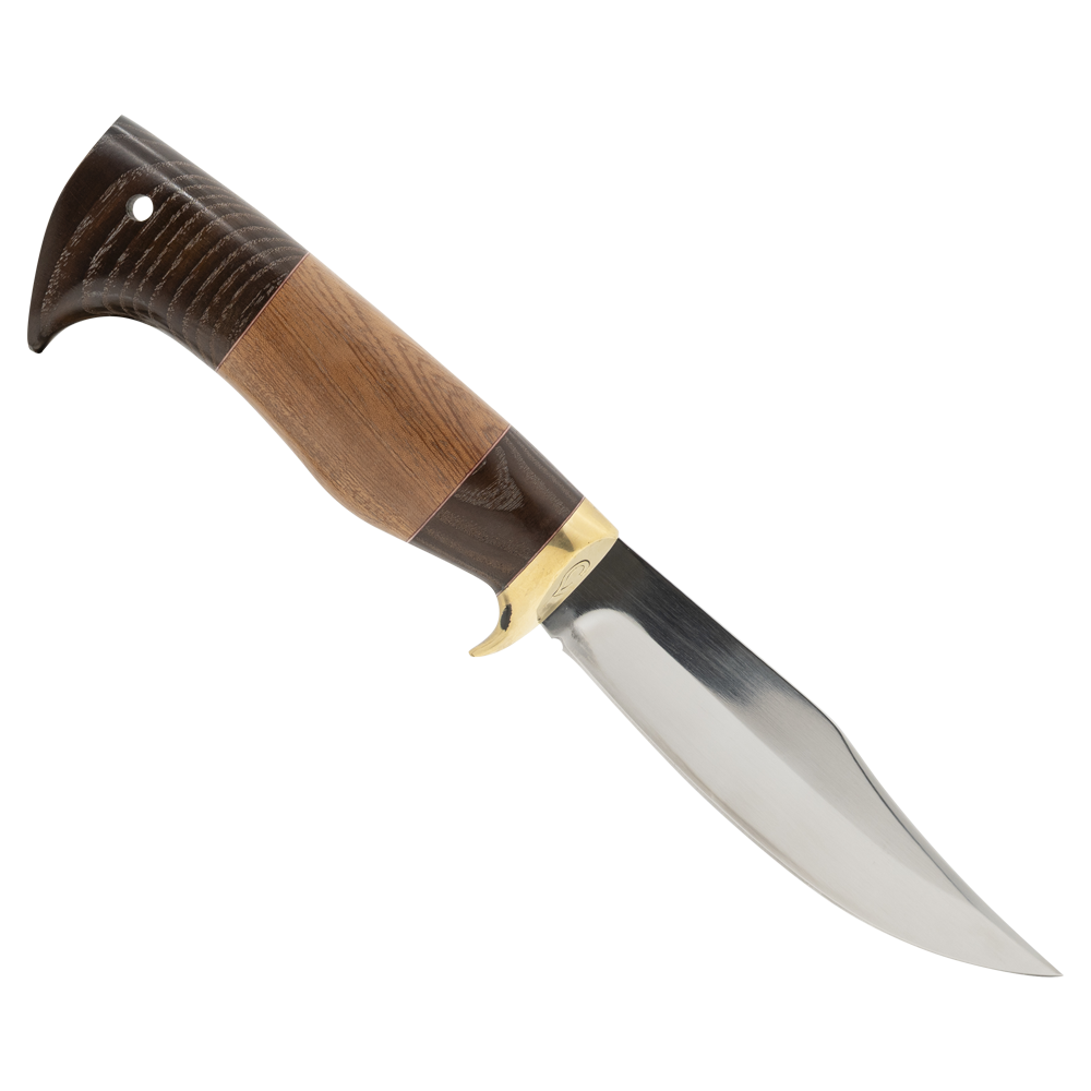 Нож "Бекас", клинок 95х18, рукоять махагон. Фото №2